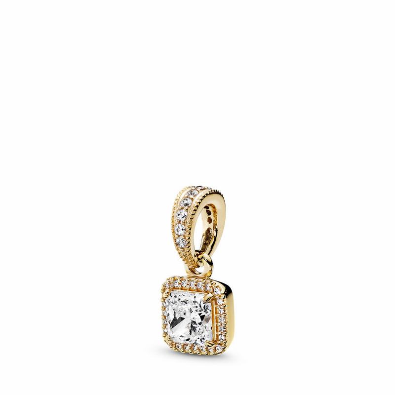 Pandora Timeless Elegance Pendant NZ, 14k Gold (413250-NYZ)